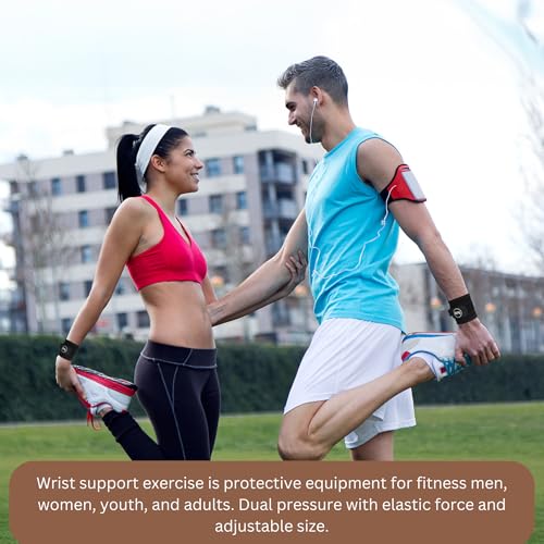 BPL Medical Technologies OrthoCare Elastic Wrist Binder | Wrist Brace | Wrist Support for Arthritis and Tendinitis Pain Relief for Men & Women - Universal Size - Image 4