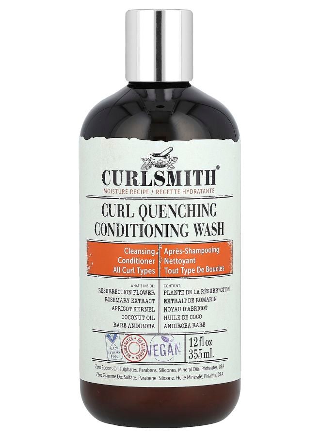 CURLSMITH Curl Quenching Conditioning Wash All Curl Types 12 fl oz (355 ml)