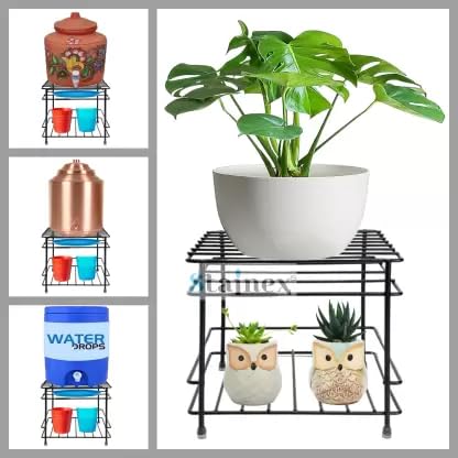GLOCY Matka Stand for Water Pot Water Pot Stand for Kitchen Water Filter Stand Matka Stand for Kitchen countertop Plant containers for Homeonly Stand not Matka - Image 4