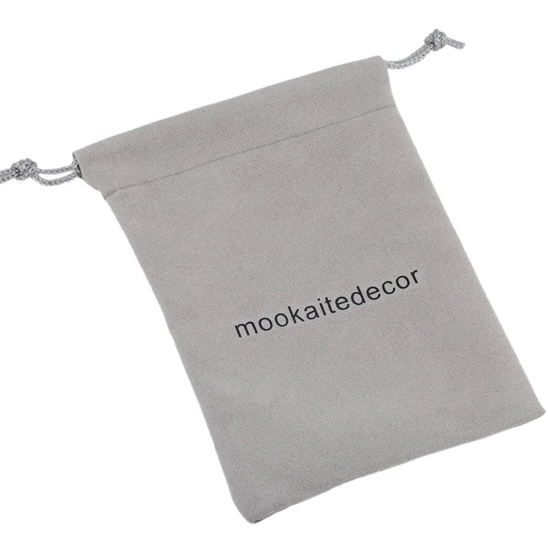 mookaitedecor Tiger's Eye Happy Buddha Crystal Figurine Carved Statue Pocket Stone Home Decoration 1.5 inch - Image 4