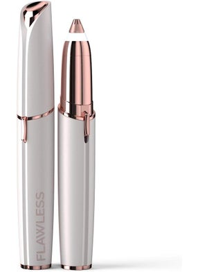finishing touch Finishing Touch Flawless Brows Eyebrow Hair Remover Electric Razor for Women with LED Light for Instant and Painless Hair Removal White 