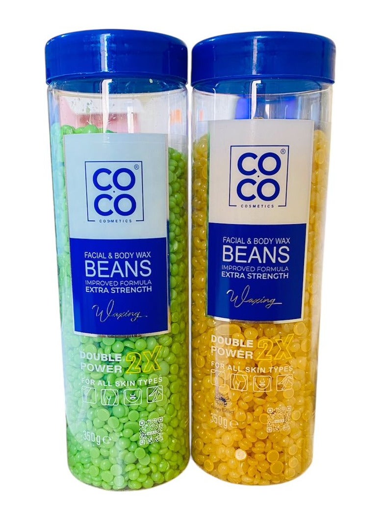 Coco Coco Wax Beads Wax For Hair Removal 2 piece  - Image 2