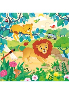 Usborne Book and 3 Jigsaws: The Zoo  - Image 5
