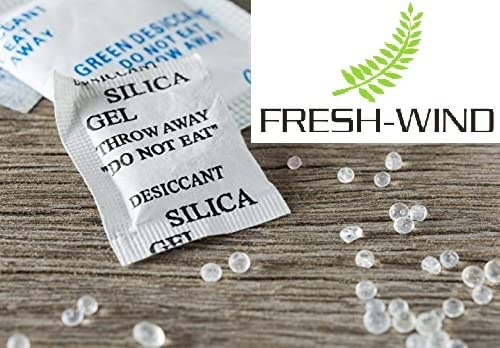 Freshwind Silica Gel 1Gram Pouch of 1000Packets 1gm 1000 packets Moisture Absorbent Desiccant Dehumidifier Pouches for Room Kitchen Wardrobe Cupboard car Bedroom Camera Lenses Shoes 1000GM - Image 3