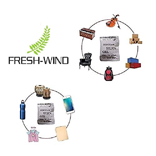 Freshwind Silica Gel 1Gram Pouch of 1000Packets 1gm 1000 packets Moisture Absorbent Desiccant Dehumidifier Pouches for Room Kitchen Wardrobe Cupboard car Bedroom Camera Lenses Shoes 1000GM - Image 4