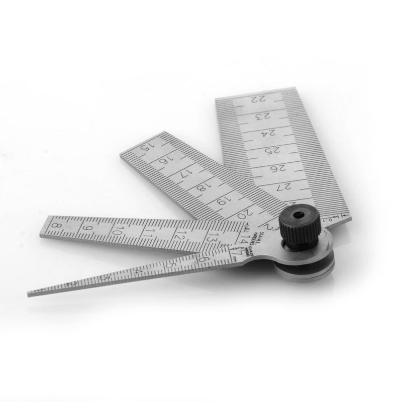 4 PCS 0-29mm Hole Measuring Tapers Ruler Gaps Measuring Ruler Set Depth Inspecting Ruler Utility Measuring Tool - Image 4