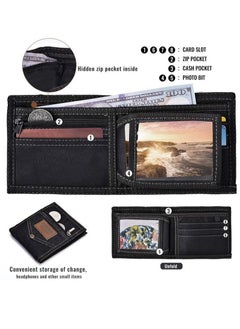 NIBEMINENT Denim Crop Wallet - Black  - Image 3