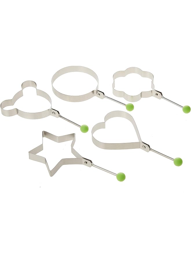 S-TOP Stainless Steel Egg Mold Pancake Mould Ring Fried Cooking Shaper - Image 1