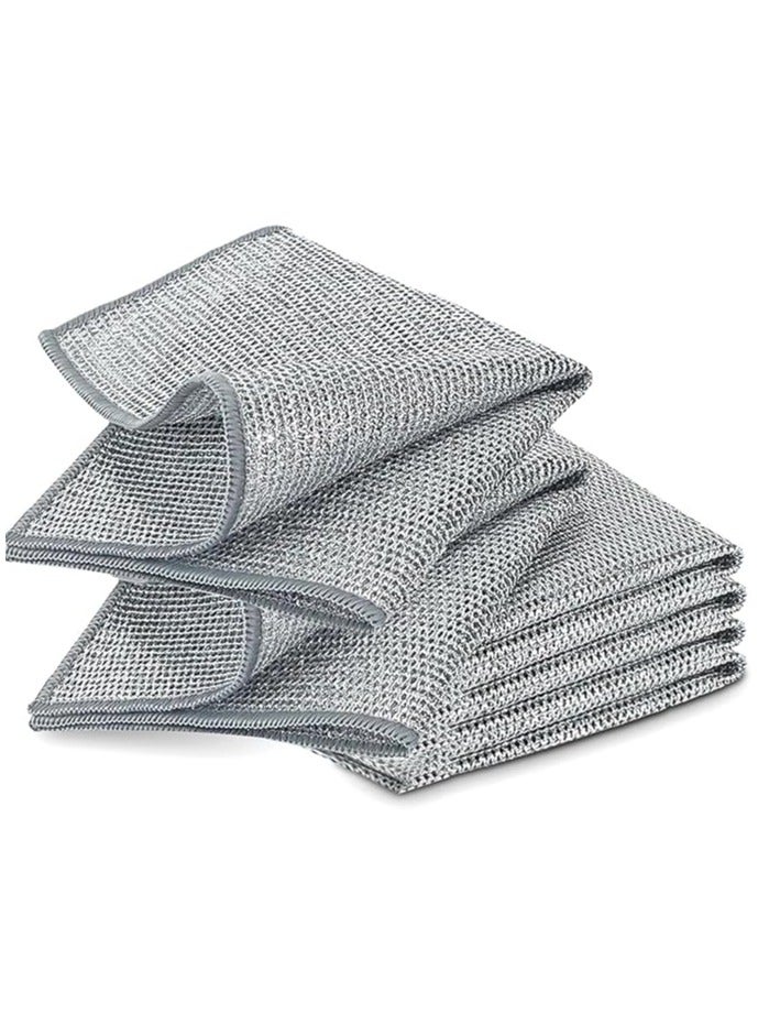 Genius Cleaning Cloth Alternative to Dish Scrub - 6Pieces - Image 1