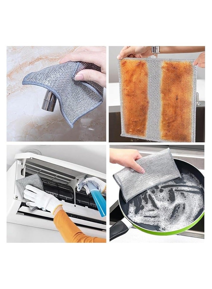 Genius Cleaning Cloth Alternative to Dish Scrub - 6Pieces - Image 2