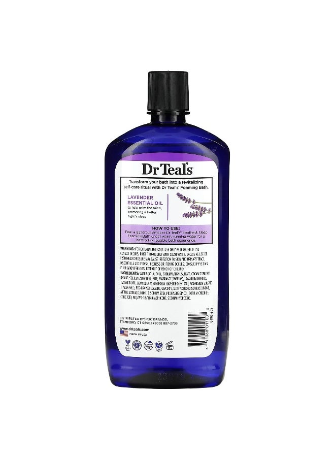 Dr. Teals Dr. Teal's, Foaming Bath With Pure Epsom Salt,  Lavender, 34 fl oz (1,000 ml)  - Image 2