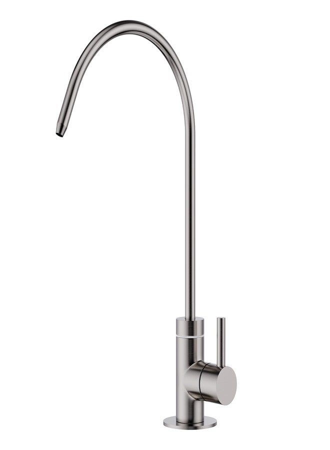 GIMILI Drinking Water Faucet for Kitchen Sink, Kitchen Water Filter Faucet Stainless Steel for Reverse Osmosis or Water Filtration System Beverage Non-Air Gap RO Faucet Brushed Nickel Finish - Image 1