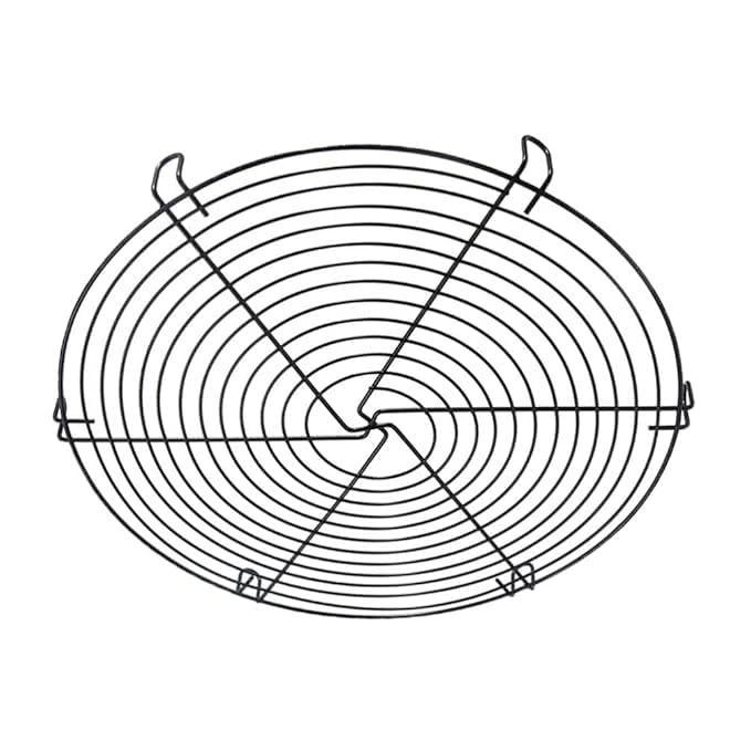 Perfect Pricee Nonstick Wire Cookie Round Cooling Rack for Baking Oven Safe Steel - Image 2