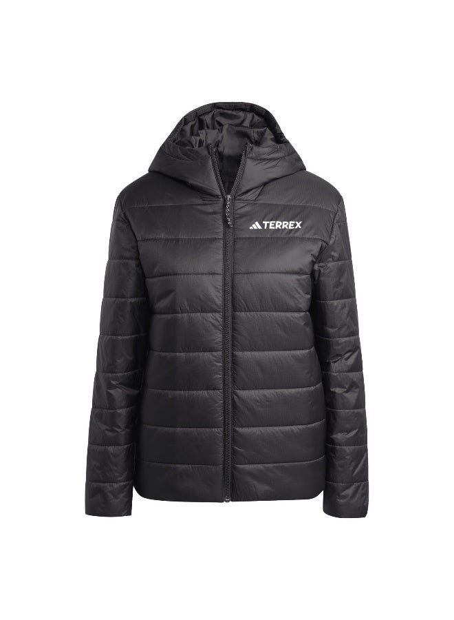 Adidas W Mt Ess P Ho J Black Hiking Jackets For Women XS  - Image 1