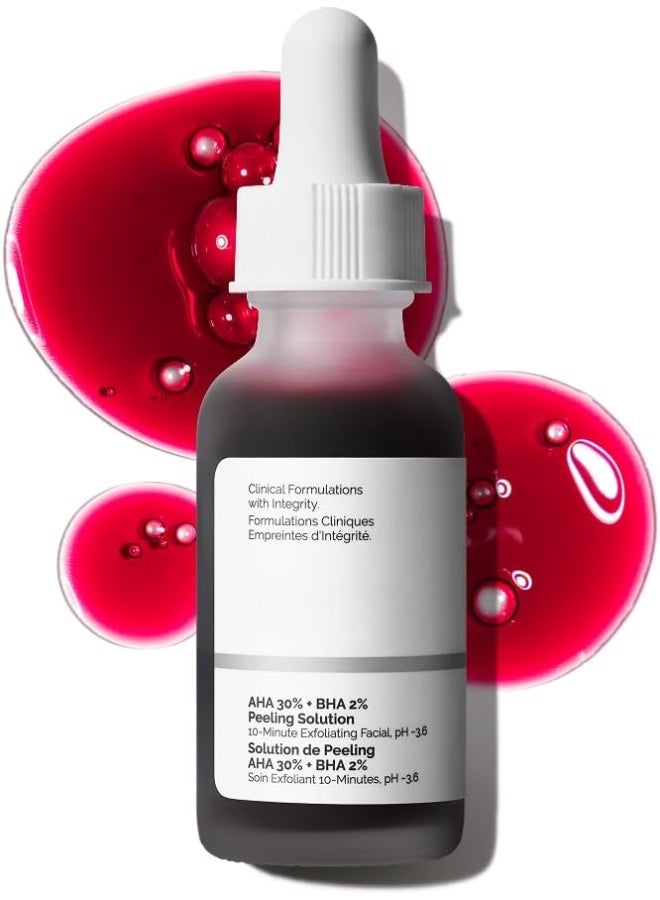 AHA 30 Percent + BHA 2 Percent Peeling Solution