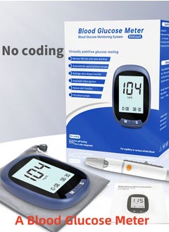 Goldfish Home Medical Grade Accurate Automatic Blood Glucose Meter Set Does Not Include Test Strips  - Image 2