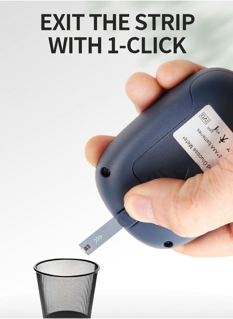 Goldfish - Home Medical Grade Accurate Automatic Blood Glucose Meter Set Does Not Include Test Strips - Image 1