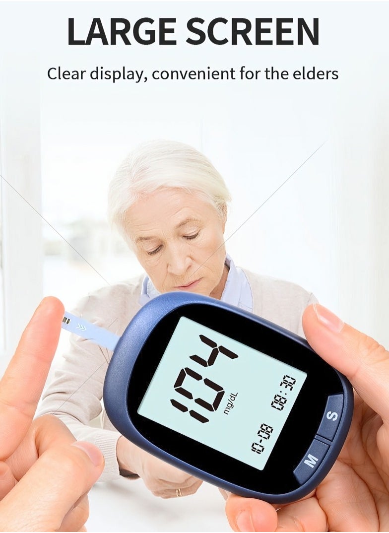 Goldfish - Home Medical Grade Accurate Automatic Blood Glucose Meter Set Does Not Include Test Strips - Image 1