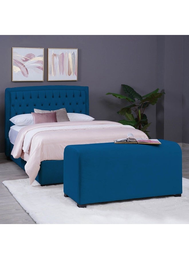 Pan Home Emirates Alpha Bench-Velvet~Blue  - Image 1