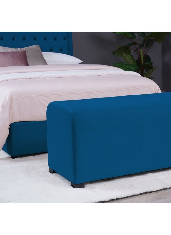 Pan Home Emirates Alpha Bench-Velvet~Blue  - Image 2