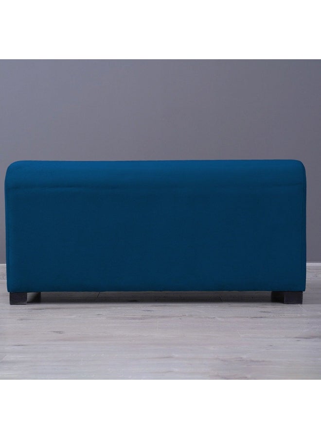 Pan Home Emirates Alpha Bench-Velvet~Blue  - Image 3