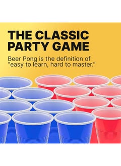 Fairly Odd Novelties Beer Pong Set, Red Cups and Ping Pong Balls.  - Image 5