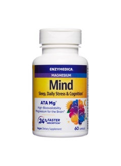 Magnesium Mind With Ata Mg Support Sleep And Healthy Cognition 60 Capsules