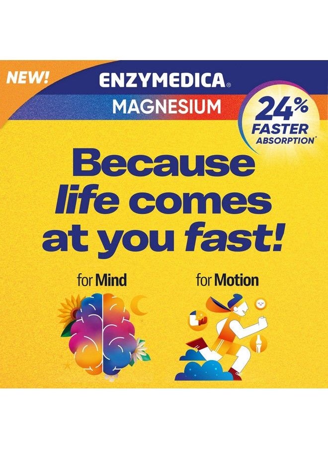 ENZYMEDICA - Magnesium Mind With Ata Mg Support Sleep And Healthy Cognition 60 Capsules - Image 1