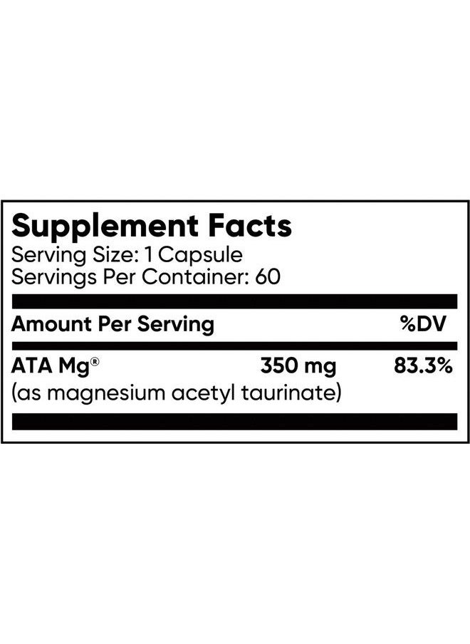 ENZYMEDICA - Magnesium Mind With Ata Mg Support Sleep And Healthy Cognition 60 Capsules - Image 1