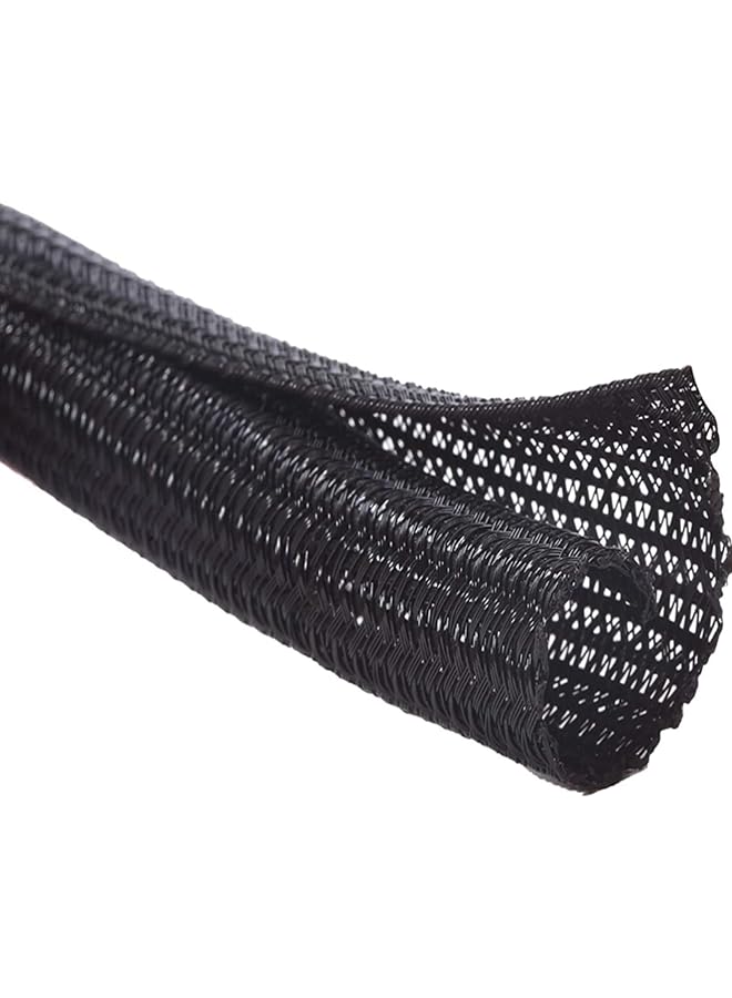 promass 9.8ft/3m - 13mm Wire Organizer, Cable Sleeve for Cable Management, Cord Wrap Wire Protector Tubing for Pets, PC Cable Wrap, Computer Cable Organizer Sleeve - Image 1