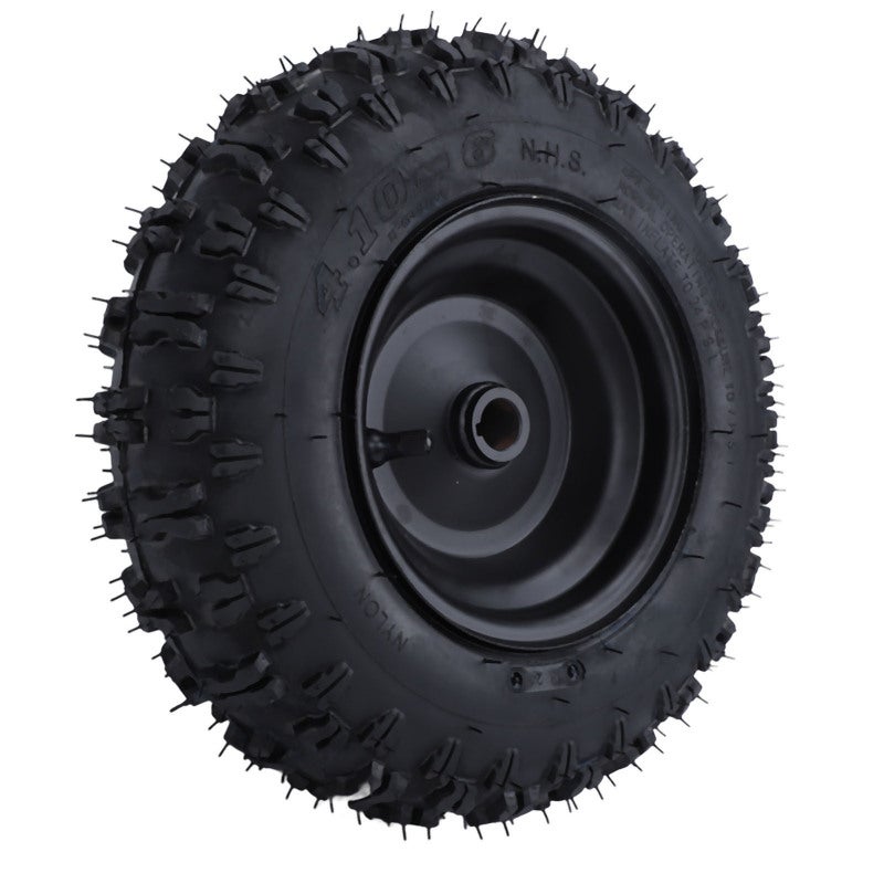 clever 4.10-6 ATV Rear Tire Heavy Duty Rubber Tire 12.6x4 Inches - Perfect Replacement 4.10-6 Rear Wheel Tire for All Terrain Use - Image 4