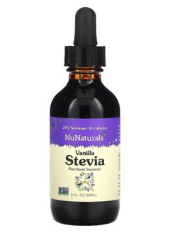 NuNaturals Vanilla Stevia 2 fl oz (59 ml) 