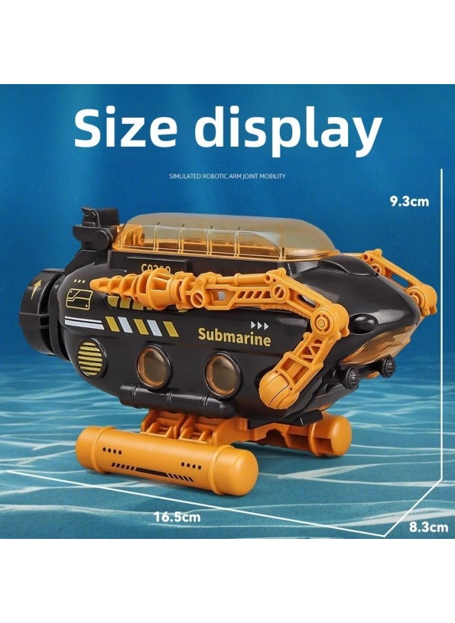 Generic - De Lixin Scientific Research Submarine Marine Life Exploration Boys Early Education Educational Simulation Science And Education Model Absorbent Toys-Color: Free Marine Life Bag - Image 1