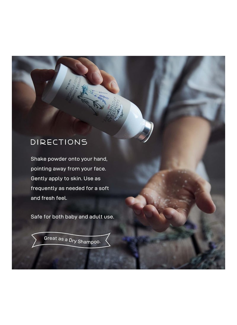 Farmstead Apothecary - Natural Baby Powder With Organic Tapioca Starch 4Oz - Image 1