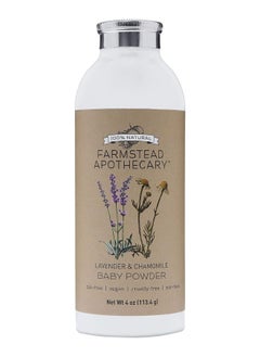 Natural Baby Powder With Organic Tapioca Starch 4Oz