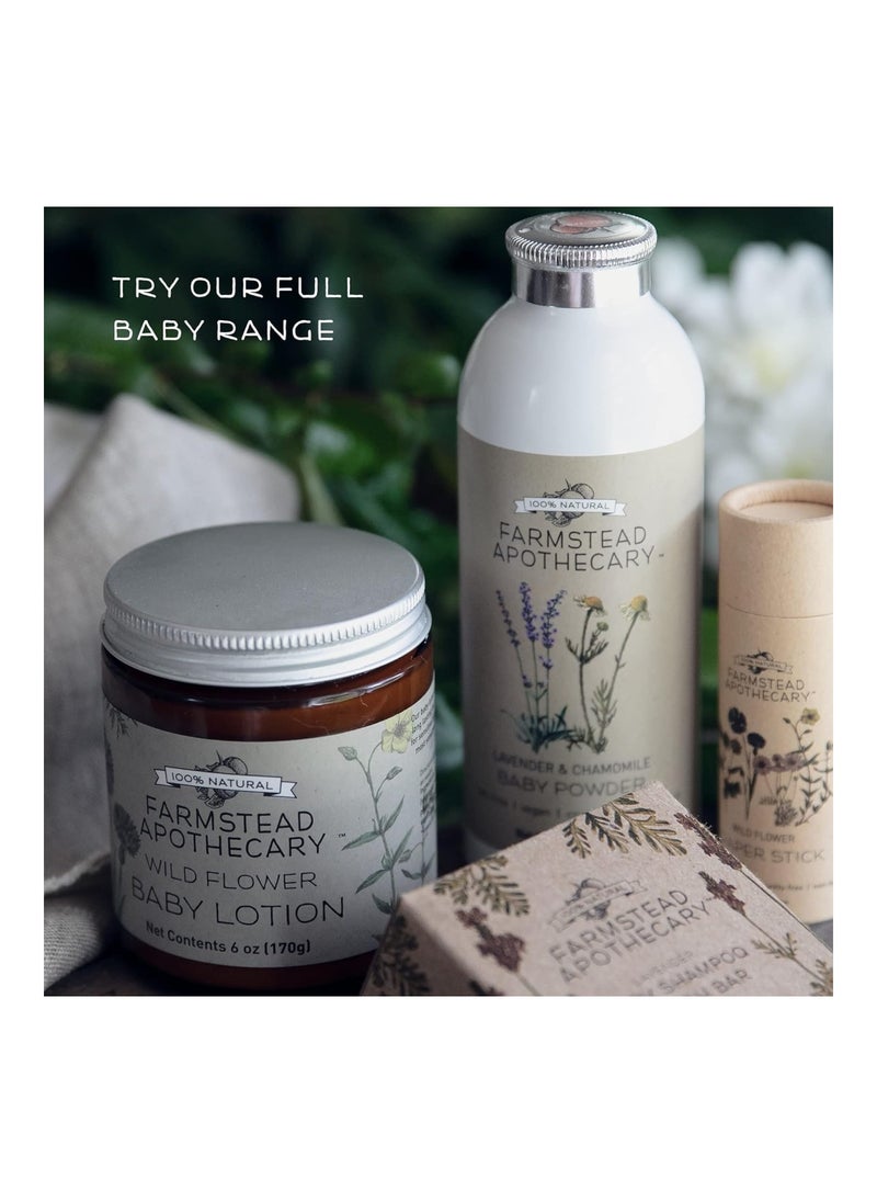 Farmstead Apothecary - Natural Baby Powder With Organic Tapioca Starch 4Oz - Image 1