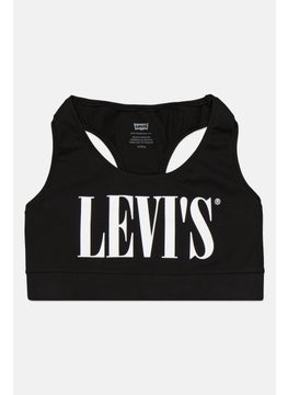 Levi's Women Brand Non Padded Bralette, Black 