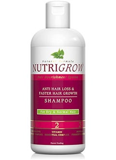 Nutrigrow Anti Hair Loss & Faster Growth Shampoo For Dry & Normal Hairs (300Ml)  - Image 1