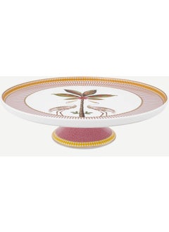 Pip Studio La Majorelle Pink Porcelain Cake Stand 21 cm  - Image 1