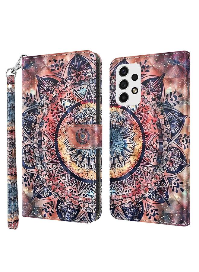 The Bros Case For Samsung Galaxy A52 5G / A52s 3D Painted Leather Phone Case