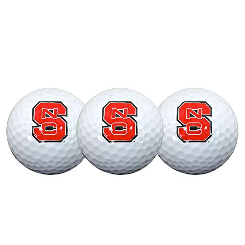 Team Effort NC State Wolfpack Golf Ball 3 Pack - Image 1