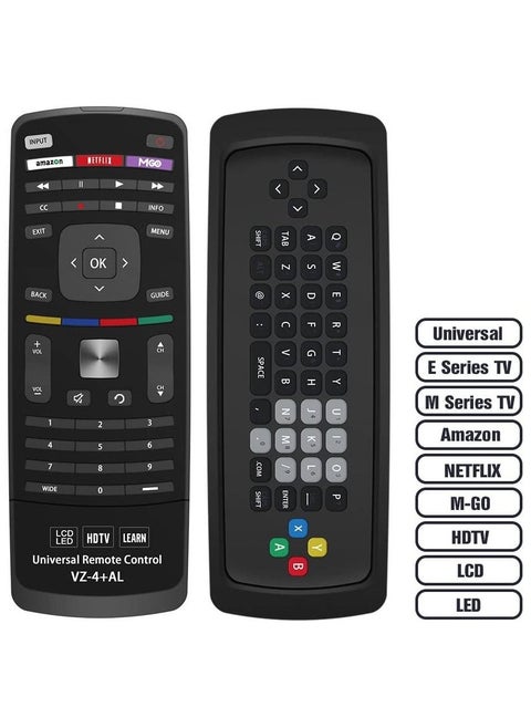 Universal Remote Control Compatible Replacement for Vizio E Series TV/M Series TV/HDTV/LCD/LED