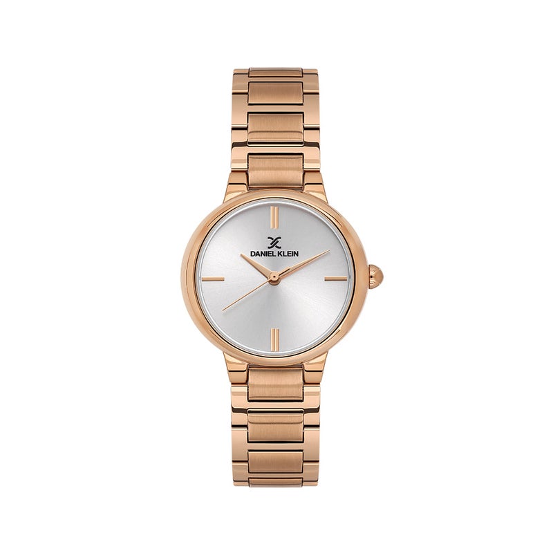 DANIEL KLEIN Premium Rose Gold Stainless Steel Watch for Women DK.1.14100-6 - Image 1