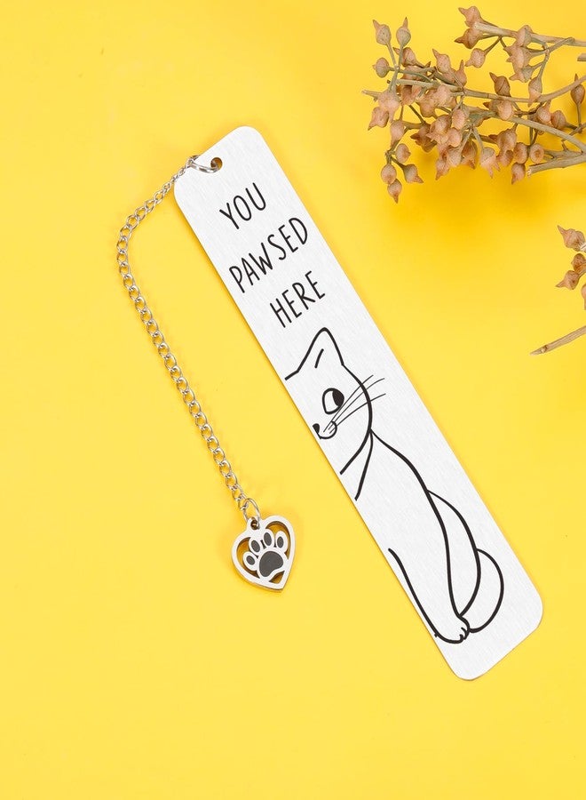 TI-EDC Easter Cats Gifts for Women, Easter Basket Stuffer Funny Gifts for Women, Cats Giftss for Cat Lovers, Bookmarks for Book Lovers, Bookish Gifts for Book Club - Image 5
