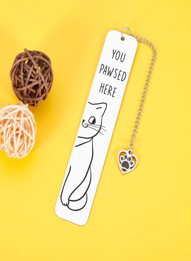 TI-EDC Easter Cats Gifts for Women, Easter Basket Stuffer Funny Gifts for Women, Cats Giftss for Cat Lovers, Bookmarks for Book Lovers, Bookish Gifts for Book Club - Image 4