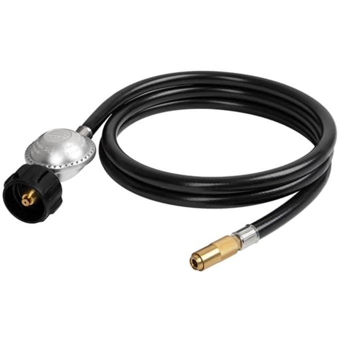 SHINESTAR 6 Feet Propane Regulator and Hose for Blackstone 17 & 22 Inch Tabletop Griddle, Connect to 5-20 LB Propane Tank