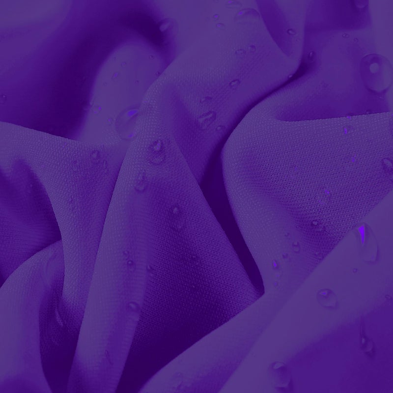 eccwai 12 PCS Waterproof Stretch Spandex Folding Chair Covers  Dining Room Chair Slipcovers Protector for Wedding  Banquet  Party  Holidays  Celebration and Decoration(Purple) - Image 4
