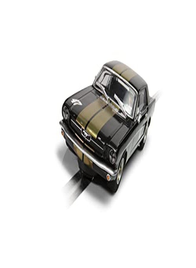 Scalextric Classic Ford Mustang Black and Gold #47 1:32 Slot Race Car C4405 - Image 4