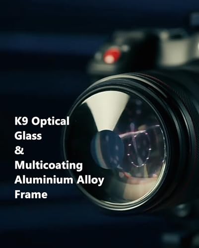Besvalo Camera Vortex Effect Filter, 82MM Prism Film Special Effects Glass Lens Photography Accessories for DSLR Cinematice Video and Photo, Filter Pouch Included - Image 5