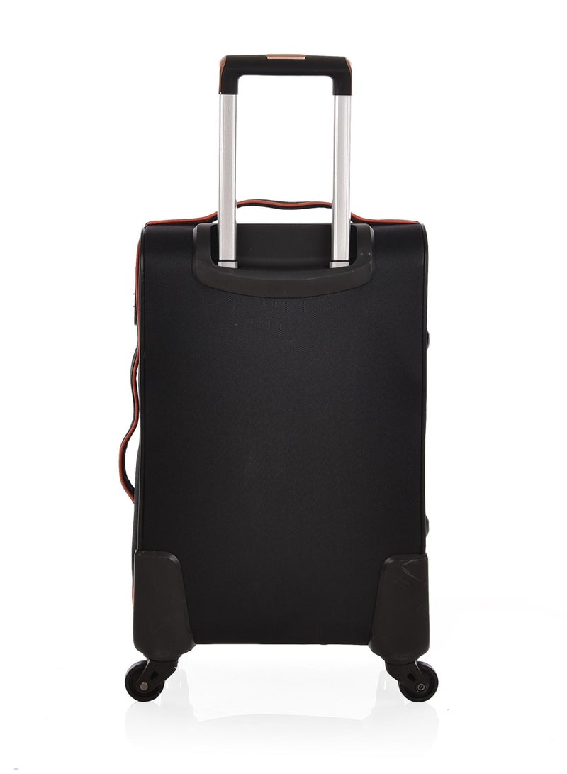 نيو ترافيل شنطة كاري ان حقيبة سفر 20 بوصة أسود - Image 4